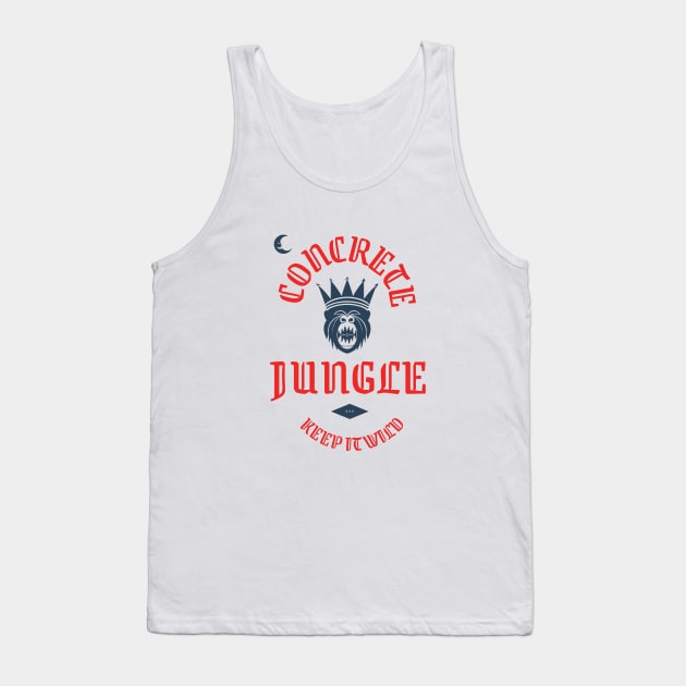 Concrete Jungle Keep it Wild Tank Top by TylanTheBrand